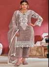 Bilqis B 157 Organza Pakistani Salwar Kameez Collection
